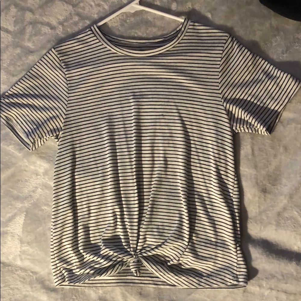 striped T-shirt